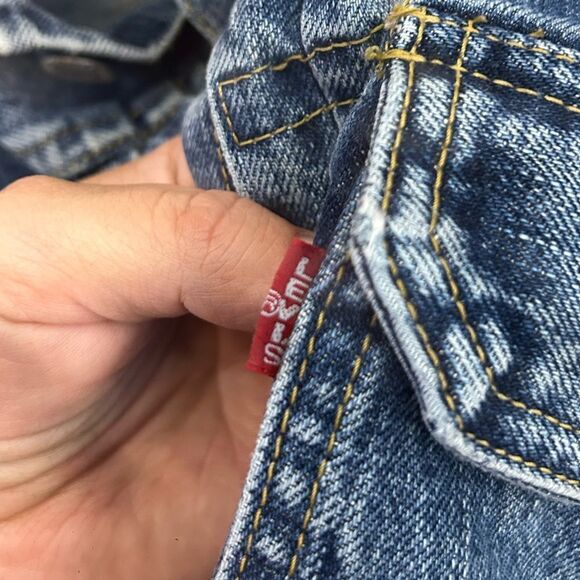 Levi Strauss & Co. Big E Repro Denim Jacket Size 34 Lot 507 - Picture 3 of 6